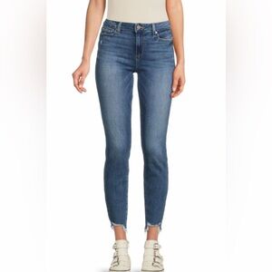 Paige Faded Verdugo Ankle Jeans size 27